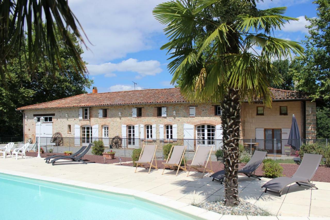 Le Mas De Briquepierre Bed and Breakfast Caraman Exteriör bild